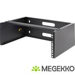 StarTech.com WALLMOUNT4 rack 4U Wandrek Zwart, Verzenden, Nieuw