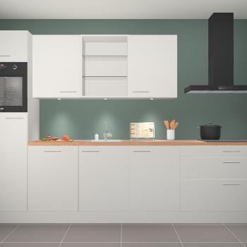 Zijdegrijze keuken Marrakech 21819, Huis en Inrichting, Keuken | Complete keukens, Verzenden