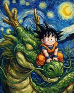 AT9 - [Canvas L] Goku & Shenron Starry Night - Van Gogh, Nieuw