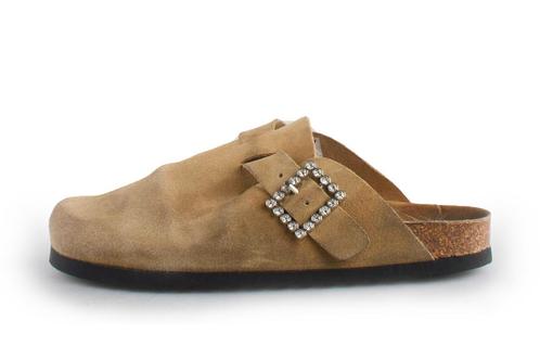 Ann Rocks Slippers in maat 41 Beige | 25% extra korting, Kleding | Dames, Schoenen, Beige, Gedragen, Slippers, Verzenden