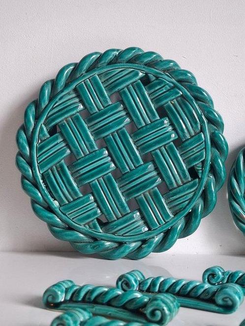 Vallauris - Eetservies (15) - Keramiek - Tafelbediening, Antiek en Kunst, Kunst | Designobjecten