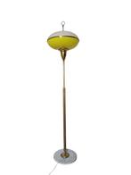 Staande lamp - Glas, Marmer, Messing
