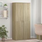 vidaXL Schoenenkast 80x39x178 cm spaanplaat sonoma, Huis en Inrichting, Verzenden, Nieuw