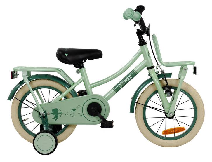 2Cycle Cupido kinderfiets 14 inch (3 tot 5 jaar) voor, Fietsen en Brommers, Fietsen | Meisjes, Nieuw, Verzenden