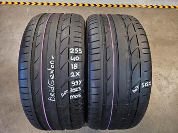 255/40/18 99Y BRIDGESTONE POTENZA RSC MOE 6,8MM PROFIEL beschikbaar voor biedingen