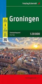 stadsplattegrond Groningen - Freytag &amp; Berndt, Boeken, Atlassen en Landkaarten, Nieuw, Verzenden
