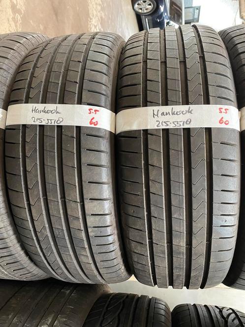 215-55-18 Hankook Zomerbanden 5.5mm Incl Montage 215 55 18, Auto-onderdelen, Banden en Velgen, 18 inch, Zomerbanden, 215 mm, Personenwagen