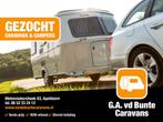 Gezocht BIOD caravans alle types en alle bouwjaren, Caravans en Kamperen, Caravans