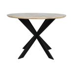 *WOONWINKEL* Starfurn Ferris Ronde Eettafel Naturel Eiken 11, Huis en Inrichting, Tafels | Eettafels, Verzenden, Nieuw