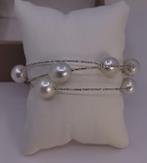 Armband - 18 karaat Witgoud - Witte South Sea Parel, Sieraden, Tassen en Uiterlijk, Armbanden, Nieuw