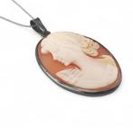 Argentum 925 - Cameo - Cammeo met de hand gesneden, Antiek en Kunst