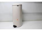 Brabantia NewIcon Prullenbak - 30 liter - Soft Beige -, Verzenden, Zo goed als nieuw