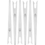 Triangle Duurzame RVS Frietvorken – Upcycled – Set van 6, Ophalen of Verzenden, Nieuw