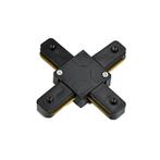 1-Fase Rails X-Vorm interne connector | Zwart, Ophalen of Verzenden, Nieuw, Kunststof, Industrieel