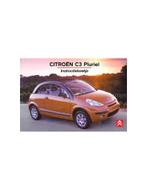 2007 CITROEN C3 PLURIEL INSTRUCTIEBOEKJE NEDERLANDS, Auto diversen, Handleidingen en Instructieboekjes