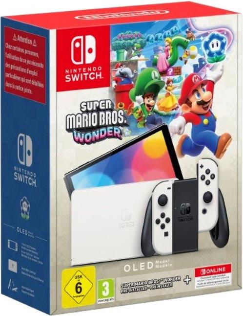 Nintendo Switch OLED - Wit, Spelcomputers en Games, Spelcomputers | Overige, Verzenden