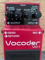 Boss VO-1 vocoder - Effectpedaal, Nieuw