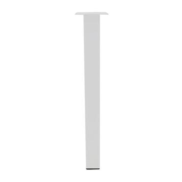 Gratis Verzending - Set 4 witte rechte tafelpoten 72 cm