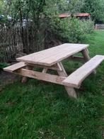 Picknick banken op maat, Tuin en Terras, Picknicktafels, Nieuw, Rechthoekig, Hout
