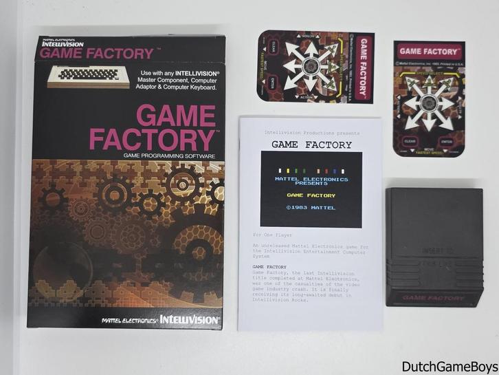 Intellivision - Game Factory, Spelcomputers en Games, Games | Overige, Gebruikt, Verzenden