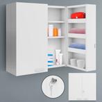 Hangkast badkamer - Medicijnkastje - Wandkast - 53x53x20 cm, Verzenden, Zo goed als nieuw