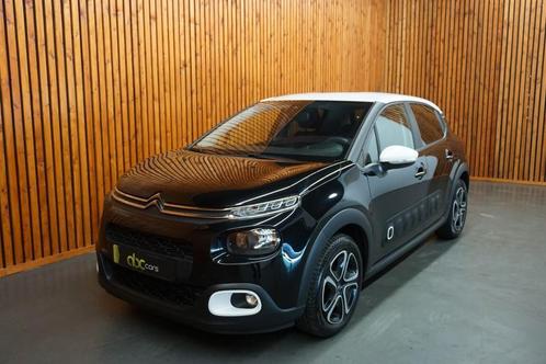 CITROEN C3 1.2 PURETECH FEEL EDITION 71.103KM NR. 014, Auto's, Citroën, Handgeschakeld, Hatchback, Zwart, Grijs, Stof, C3, Benzine