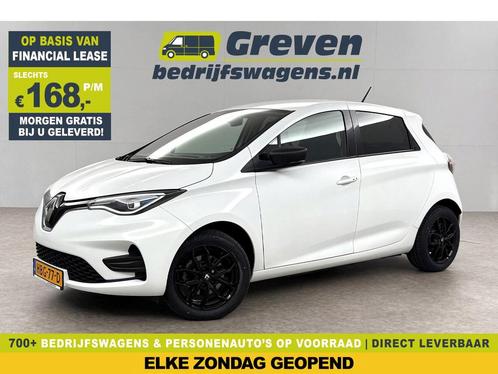 Renault ZOE R110 Life 52 kWh Huur Accu 109PK AUT LMV Virtual, Auto's, Renault, Automaat, Elektrisch, Wit, Verzenden