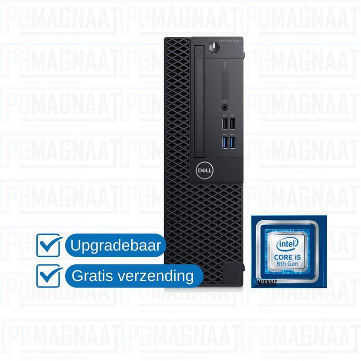 Dell Optiplex 3060 SFF i5-8500 8GB DDR4 256GB NVMe, Computers en Software, Desktop Pc's, 3 tot 4 Ghz, SSD, Gebruikt, 8 GB, Ophalen of Verzenden