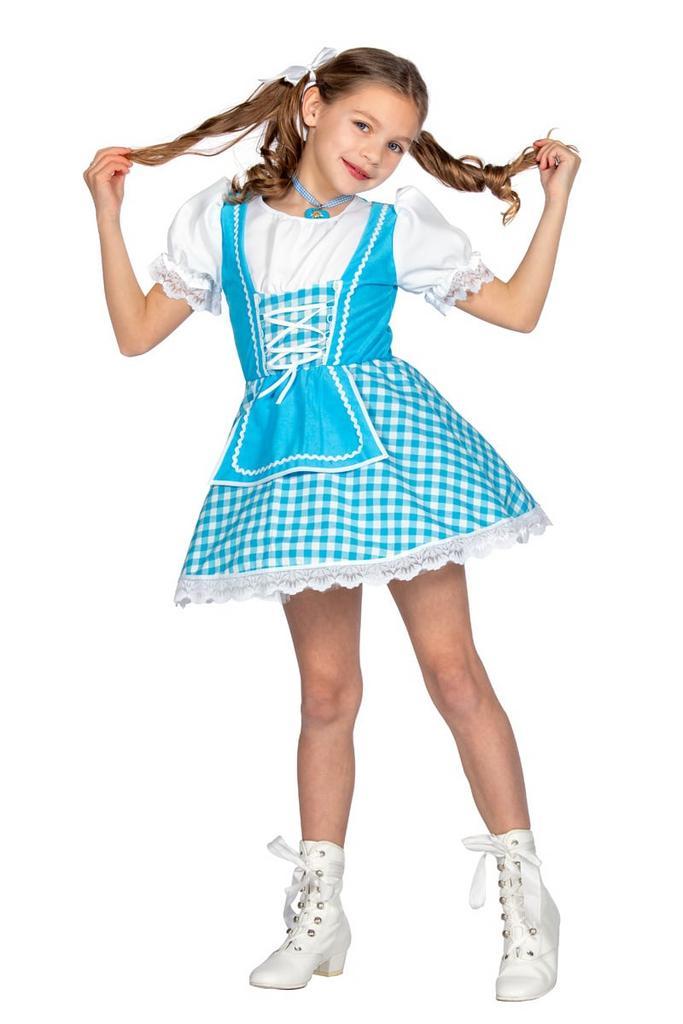 Dirndl Jurk Aqua Meisje Elise, Kleding | Dames, Carnavalskleding en Feestkleding, Nieuw, Ophalen of Verzenden