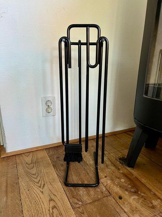 Ann Maes - Openhaard accessoire (5) - Staal - Mace-lijn, Antiek en Kunst, Antiek | Meubels | Stoelen en Banken