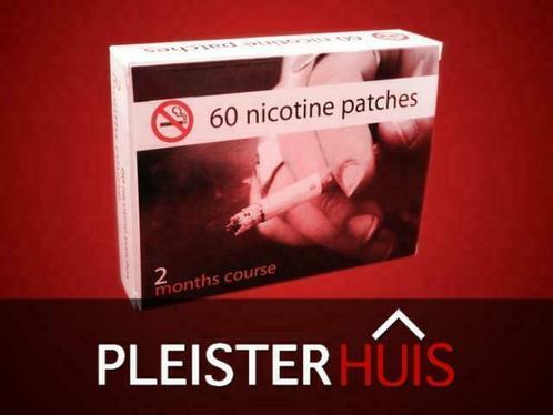 Nicotinepleisters € 99,- voor een kuur van 68 dagen., Diversen, Verpleegmiddelen, Nieuw, Verzenden