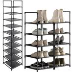 Ruhhy modulair schoenenrek – 10-delig rek voor 10 paar sc., Huis en Inrichting, Woonaccessoires | Kapstokken, Ophalen of Verzenden