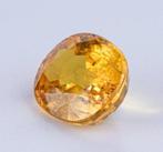 Geel Saffier - 4.21 ct - International Gemological Institute, Nieuw