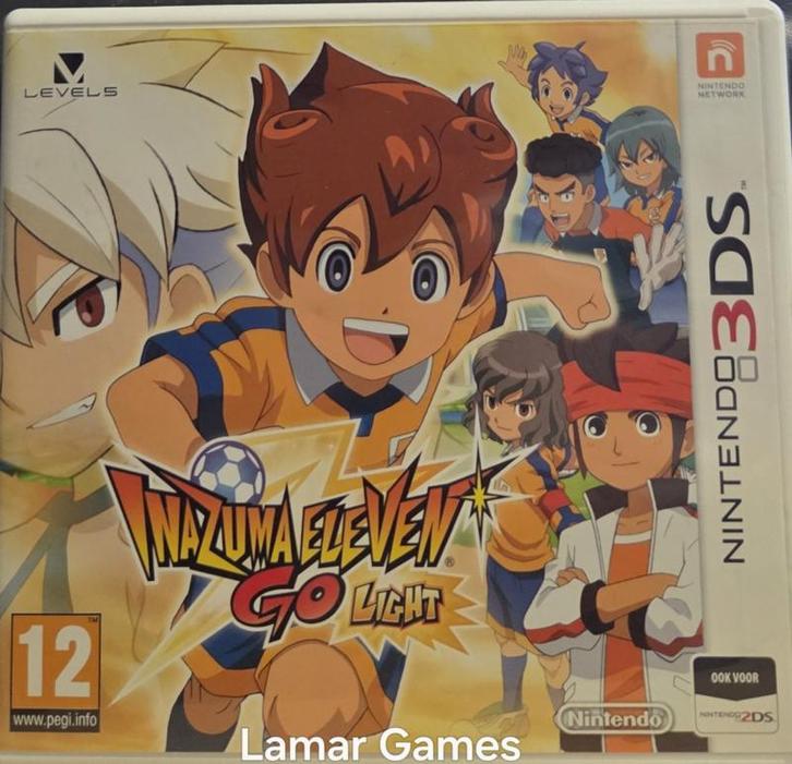 Inazuma Eleven Go Light (Nintendo 3DS tweedehands game), Spelcomputers en Games, Games | Nintendo 2DS en 3DS, Zo goed als nieuw