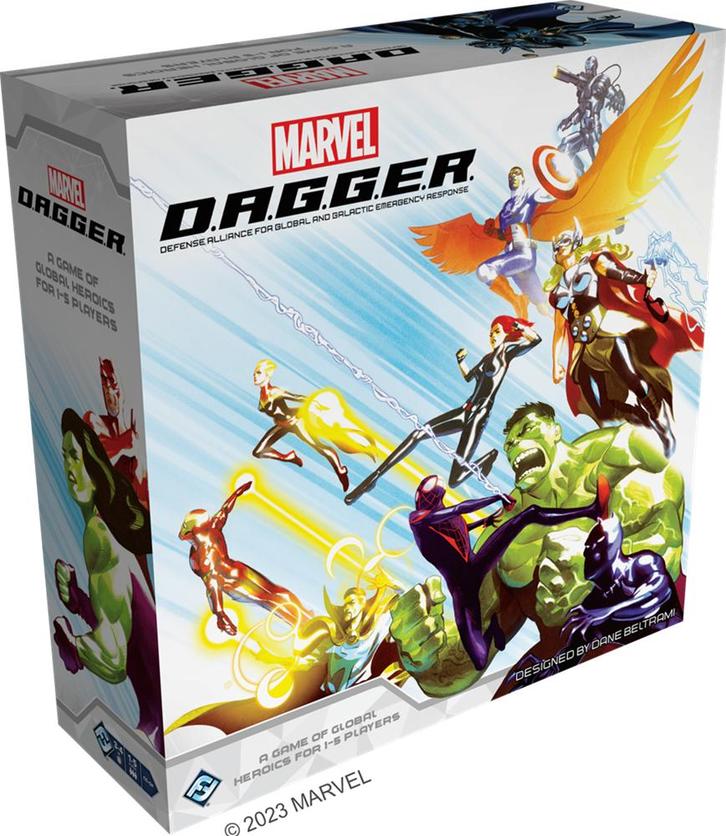 Marvel - D.A.G.G.E.R. | Fantasy Flight Games -, Hobby en Vrije tijd, Gezelschapsspellen | Bordspellen, Nieuw, Verzenden