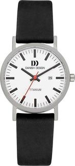 Danish Design IV24Q199 horloge dames - zwart - titanium, Nieuw, Verzenden