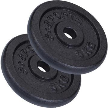 ScSPORTS® Halterschijven set 10 kg - Gietijzer - 30 mm - 2 x beschikbaar voor biedingen
