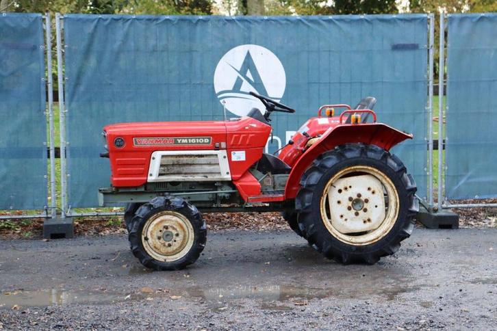 Veiling: Minitractor Yanmar YM1610D Diesel 16pk, Zakelijke goederen, Agrarisch | Tractoren, Gebruikt, Overige merken, tot 2500