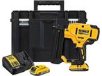 DeWalt DCN680D2 18V Li-Ion Accu tacker set (2x 2.0Ah accu), Verzenden, Zo goed als nieuw
