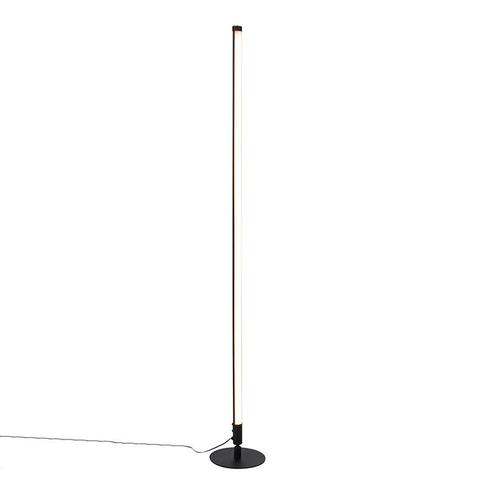 Vloerlamp zwart incl. LED met touch dimmer 3-staps dimbaar -, Huis en Inrichting, Lampen | Vloerlampen, Nieuw, Overige materialen