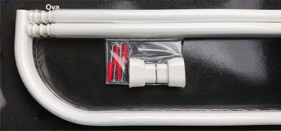 Spirella - SPIRELLA douchestang hoekmontage Wit, Doe-het-zelf en Verbouw, Sanitair, Nieuw, Ophalen of Verzenden