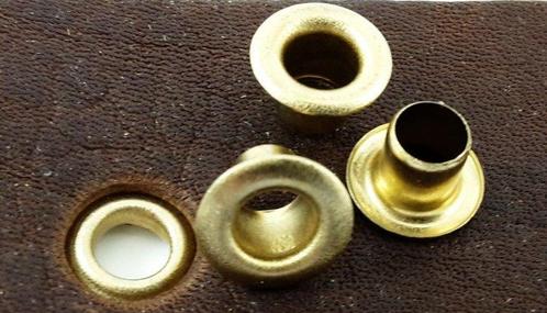Nestelringen goudkleurig gat Ø 5 mm 1.000 st, Hobby en Vrije tijd, Naaien en Fournituren, Verzenden