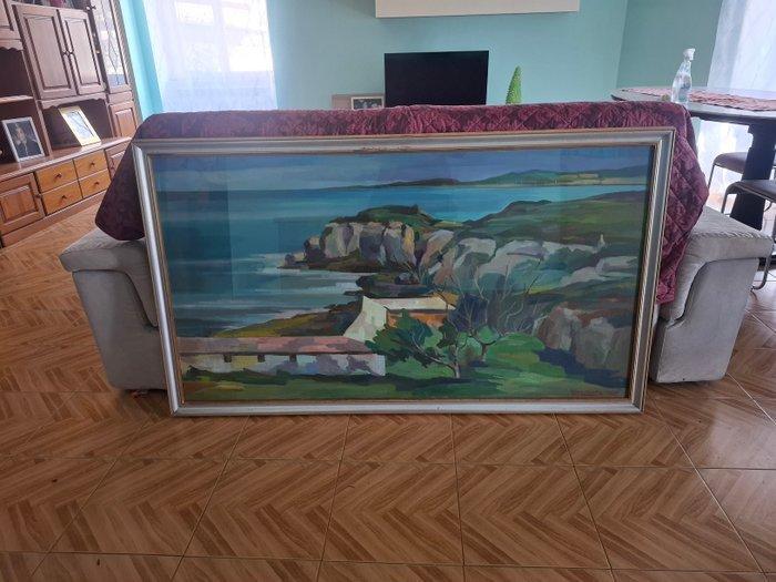 Joseph Franz Strachota (1910–1995) - Sea - XL format, Antiek en Kunst, Kunst | Schilderijen | Klassiek