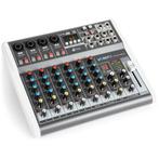 (B-Stock) Vonyx VMM-K802 8-kanaals mixer met USB-interface, Muziek en Instrumenten, Mengpanelen, Verzenden, Nieuw