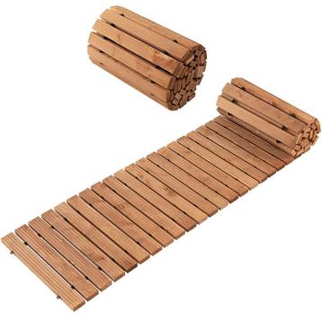 Trendmix Houten Oprolbaar Tuinpad 245 x 43 x 2 cm - beschikbaar voor biedingen