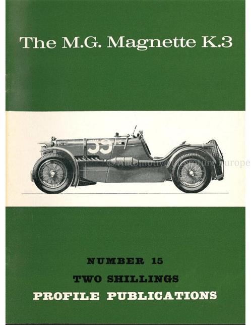 THE MG MAGNETTE K3 (PROFILE PUBLICATIONS 15), Boeken, Auto's | Boeken