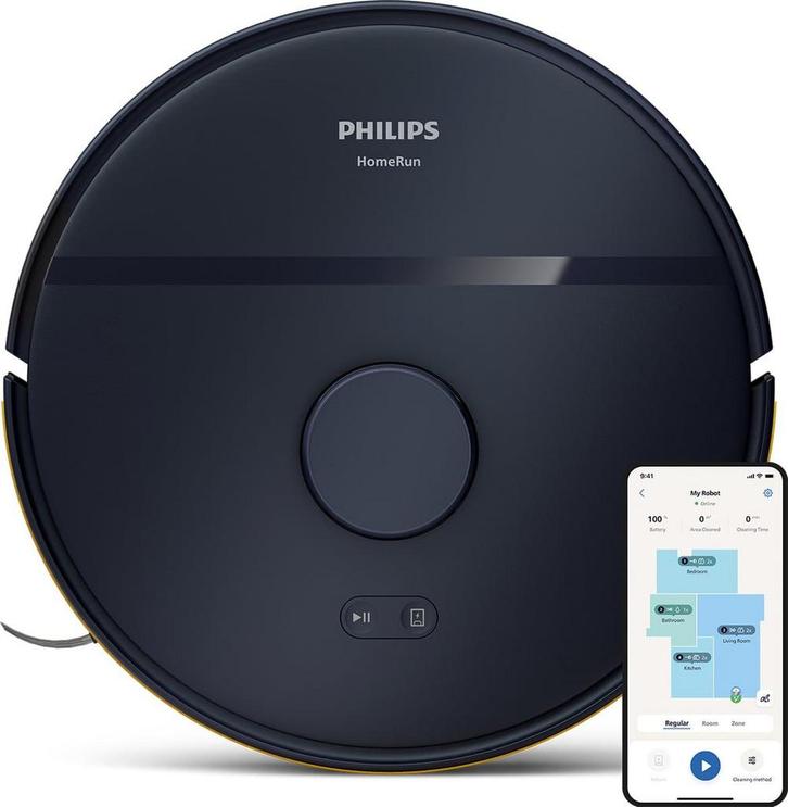 PHILIPS Robotstofzuiger met dweilfunctie XU2000/10 -, Witgoed en Apparatuur, Stofzuigers, Zo goed als nieuw, Ophalen of Verzenden