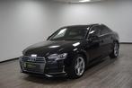 Nr. 012 Audi A4 LIMOUSINE 40 TFSI 190 PK S-LINE AUTOMAAT, Auto's, Automaat, Dealer onderhouden, Gebruikt, Zwart