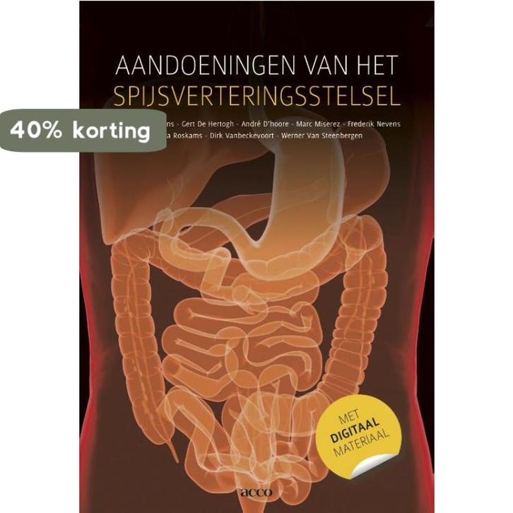 Aandoeningen van het spijsverteringsstelsel 9789033495748, Boeken, Gezondheid, Dieet en Voeding, Gelezen, Verzenden