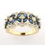 Zonder minimumprijs - Ring Zilver, Verguld - 1.80ct. tw., Nieuw